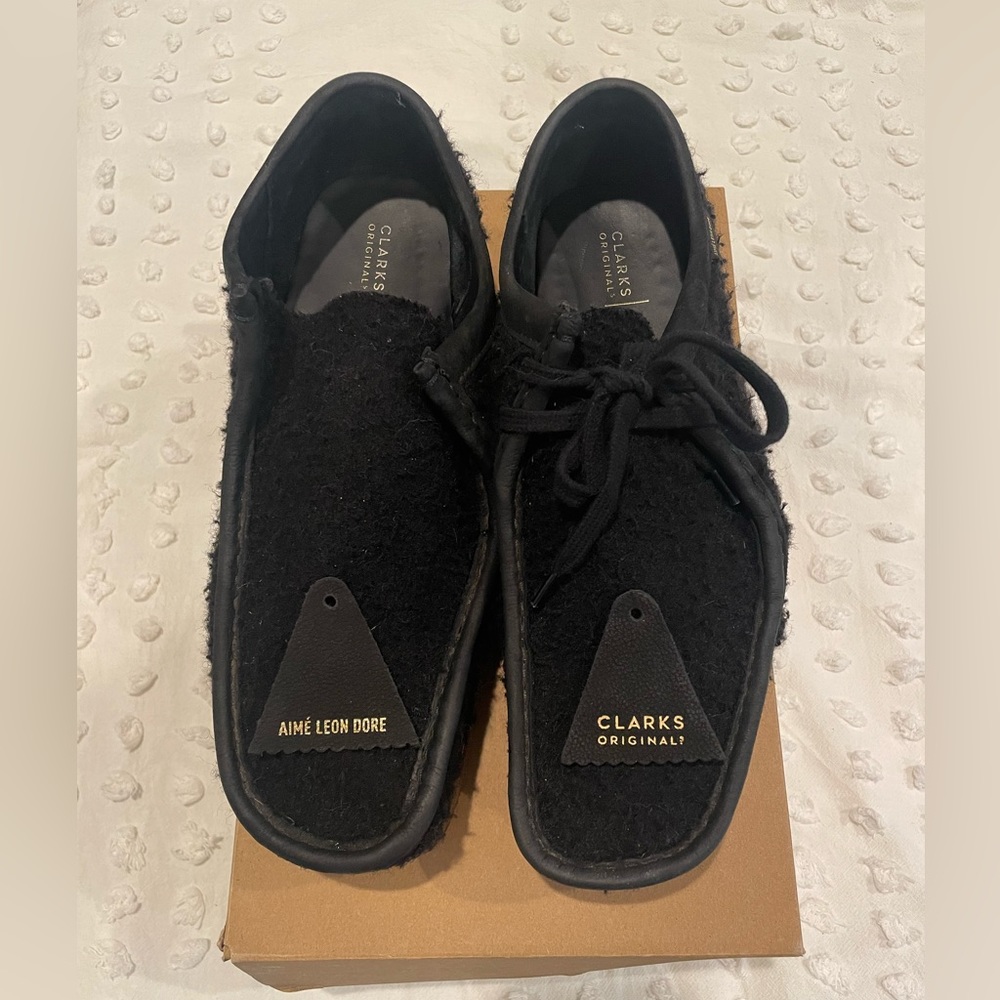 Aime Leon Dore x Clark’s Casentino Wool Wallabee